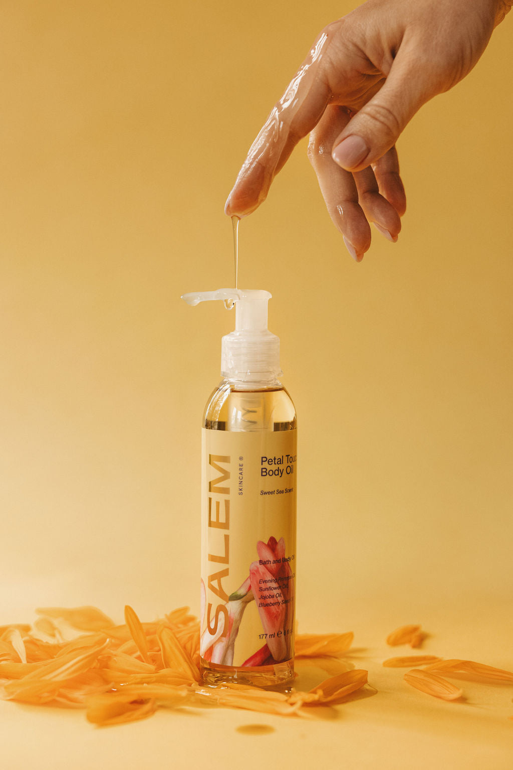 Petal Touch Body Oil: Sweet Sea